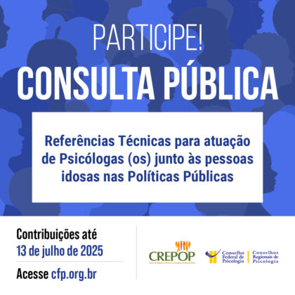 CREPOP disponibiliza para consulta pública